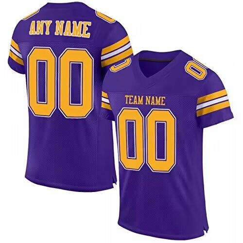 2024 Women NFL custom throwback purple nike jersey